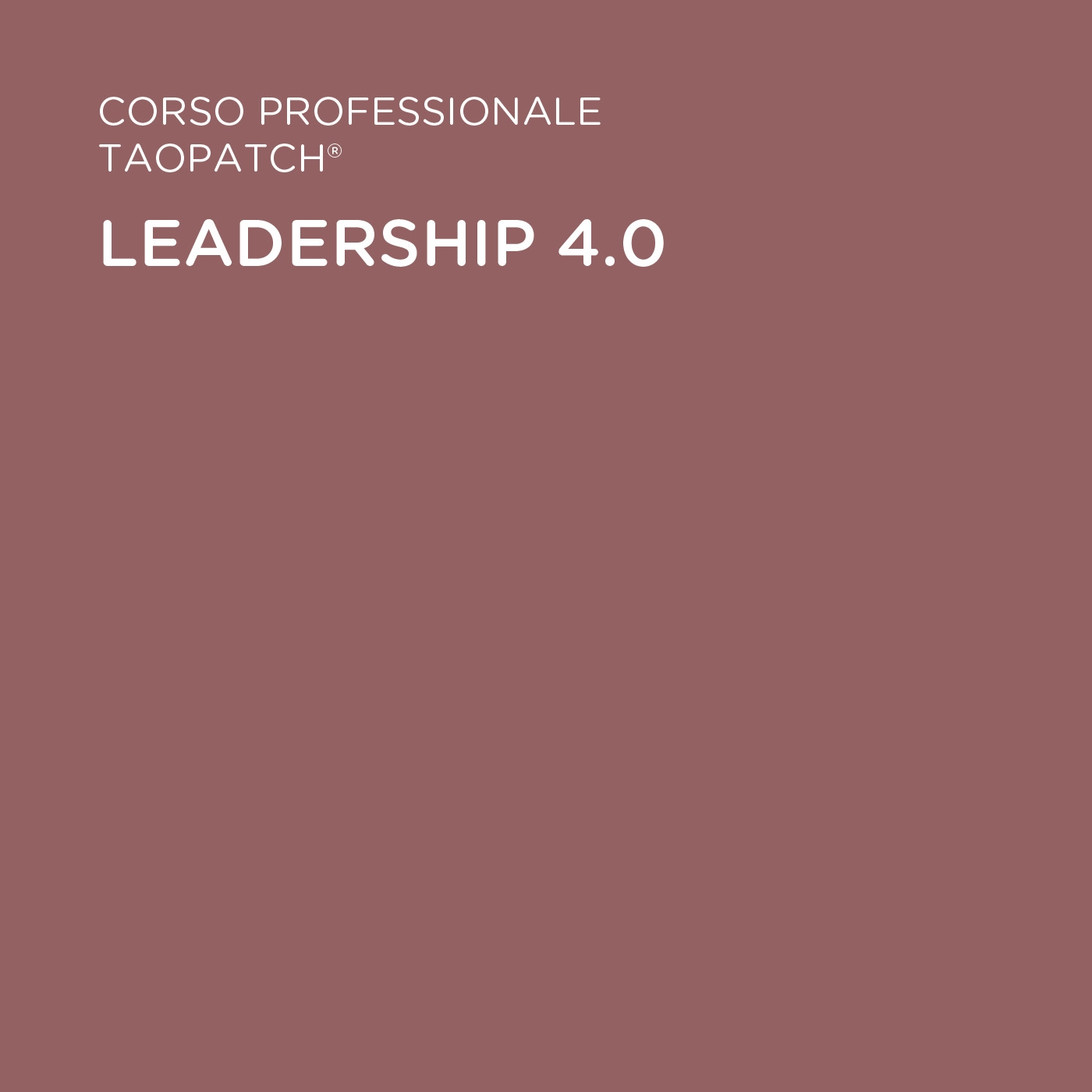 LEADERSHIP 4.0